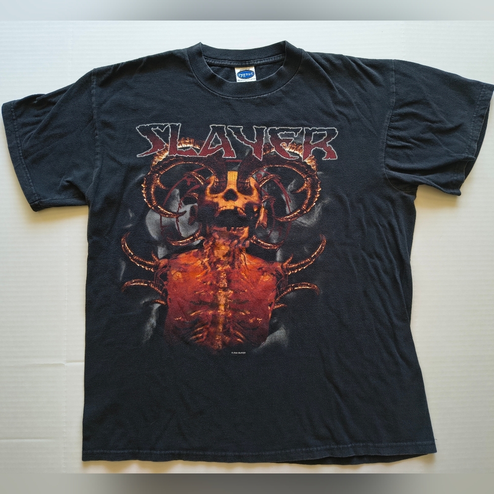 SLAYER Band Concert T-Shirt from 2000